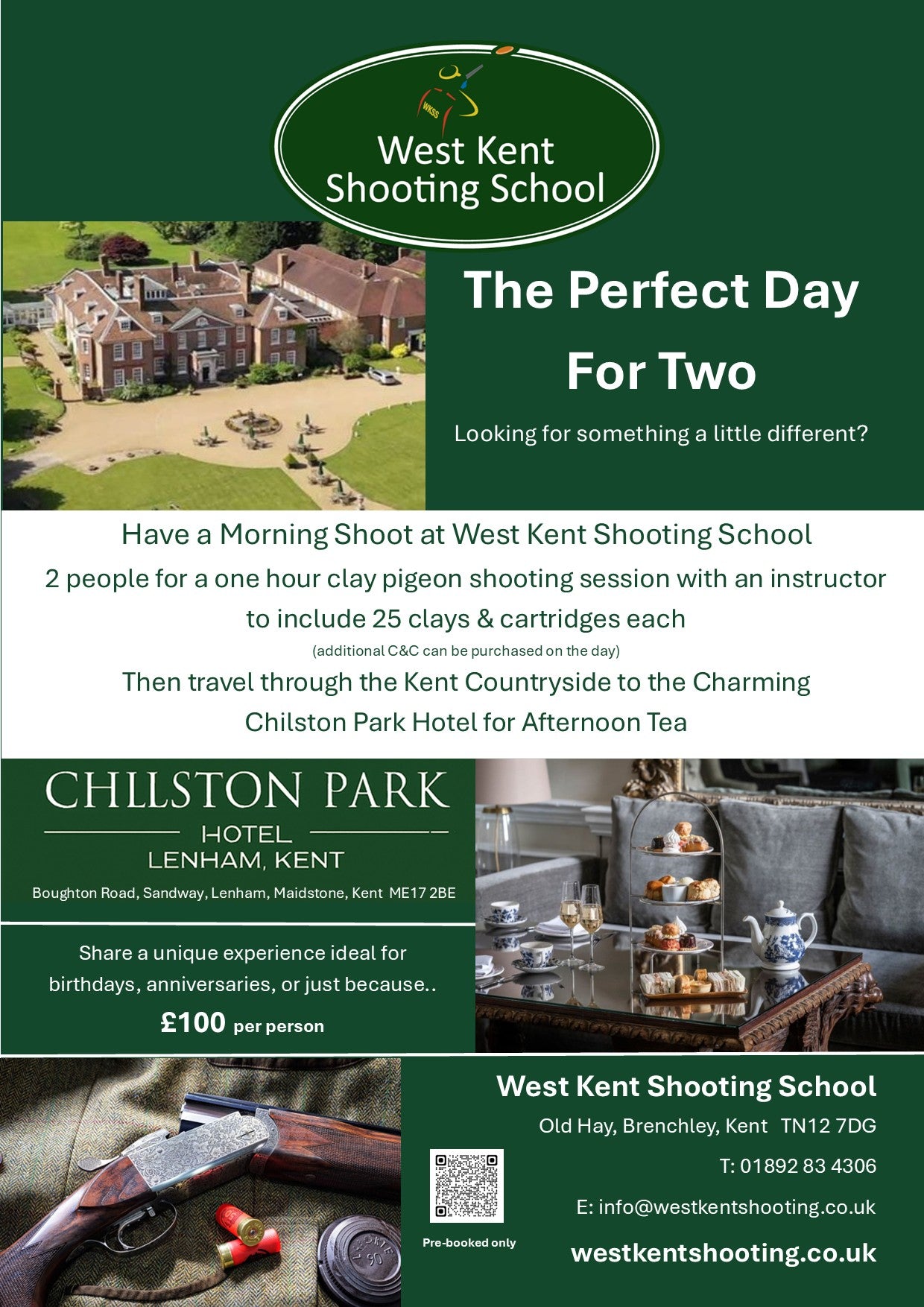Perfect Day for Two - Share a unique experience ideal for birthdays, anniversaries, or just because..