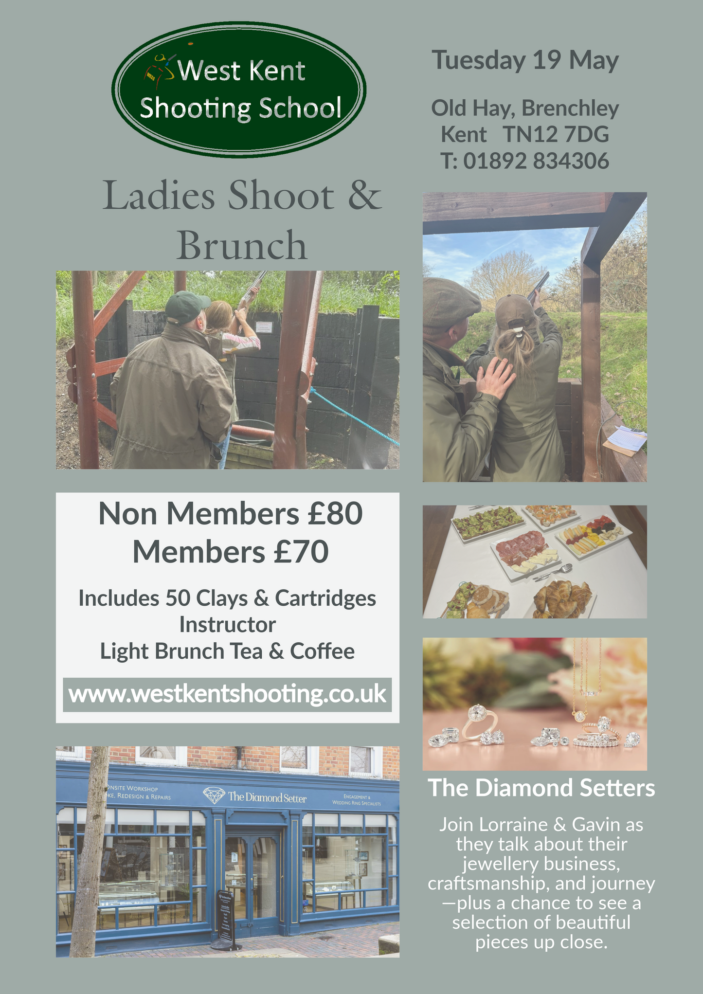 Ladies Shoot & Brunch Morning 2026 Dates