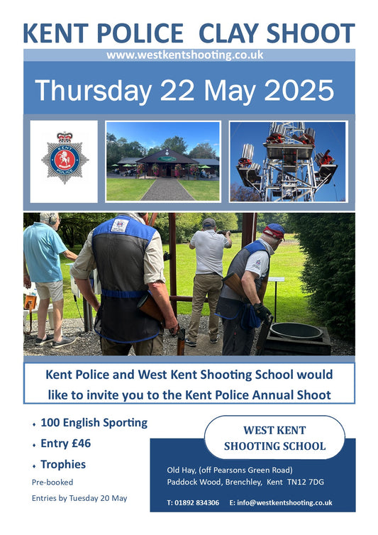 Kent Police Annual Shoot - Thursday 22 May 2025