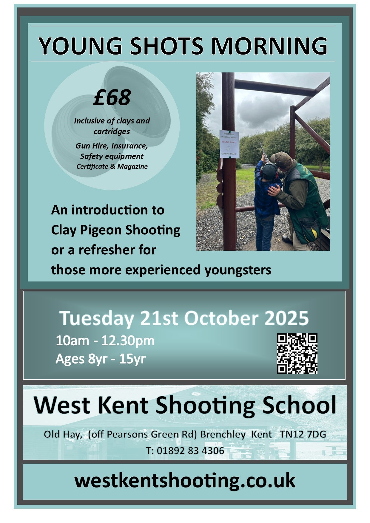 YOUNG SHOTS - October Half Term - Tuesday 21 October
