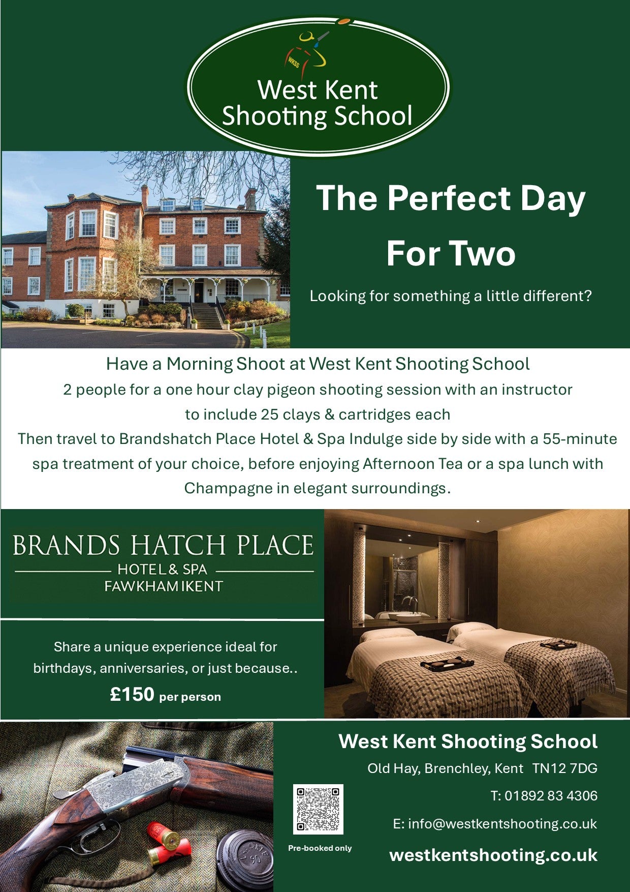 Perfect Day for Two -    Share a unique experience ideal for birthdays, anniversaries, or just because..